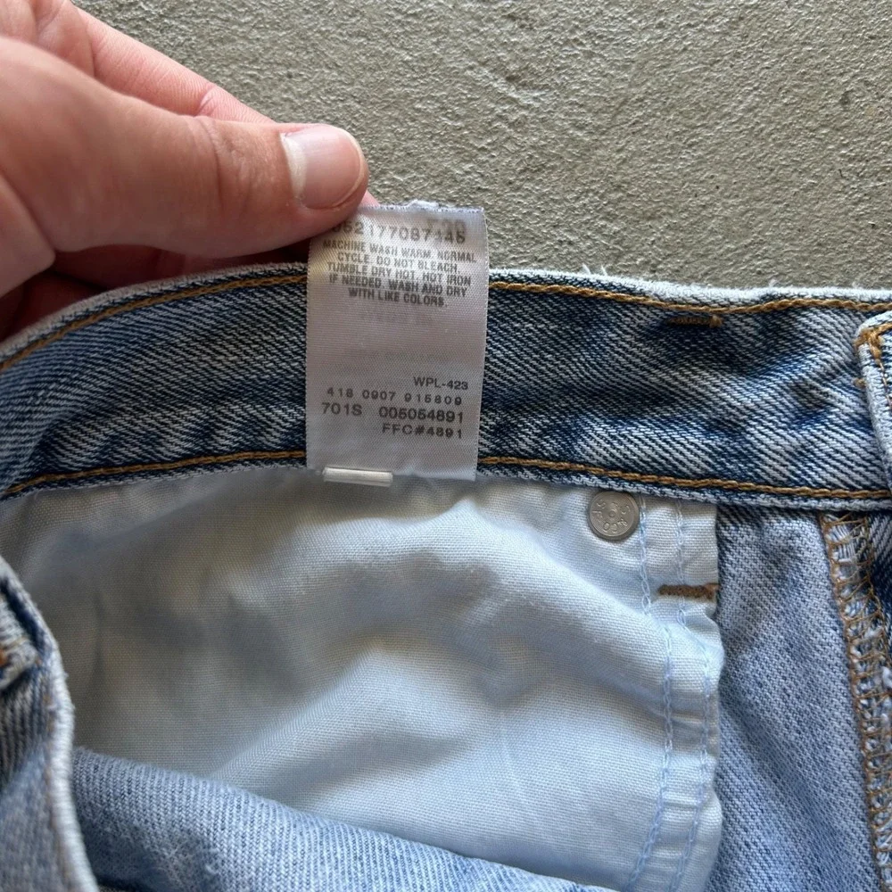Vintage‎ Levis 505 Jeans Size 34x30 Blue Medium Wash Denim Regular Straight Leg